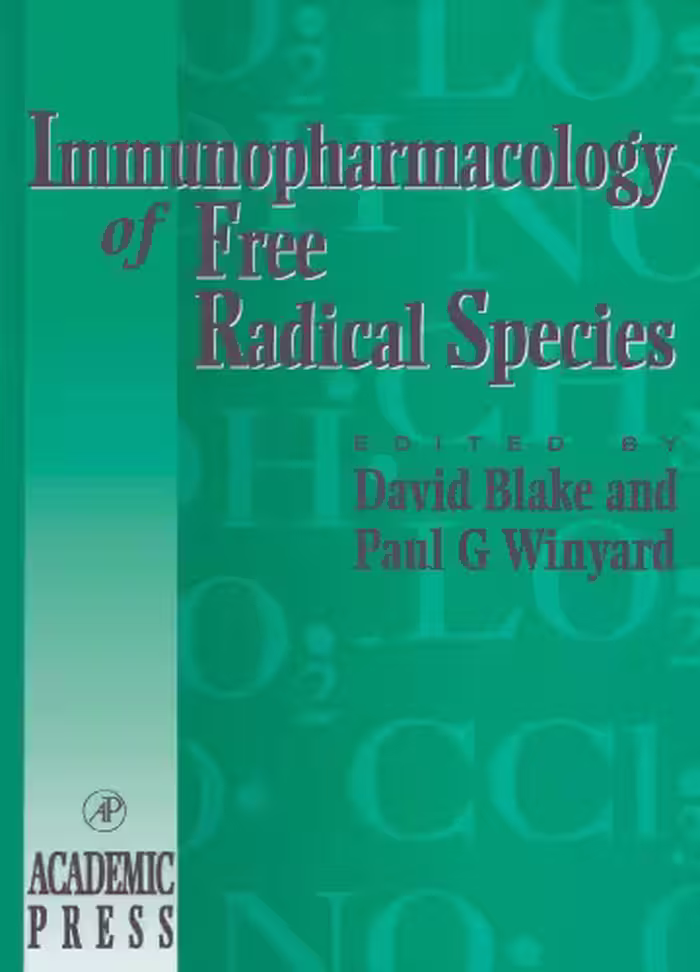 خرید و دانلود نسخه کامل کتاب Immunopharmacology of Free Radical Species (Handbook of Immunopharmacology)
