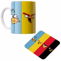 خرید ماگ-لیوان  angry birds کد DKC631 بدون زیر لیوانی