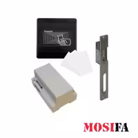 پک قفل برقی و اکسس کنترل درب چوبی