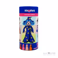 ماژیک نقاشی 12رنگ استوانه جامبوپازلی اسکول فنز کدFA92412