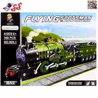 اسباب بازی قطار کلاسیک فلزی پیچ و مهره FLAYING SCOTSMAN 8691