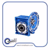 گیربکس حلزونی(کتابی) NMRV سایز 50 نسبت 10 ورودی 14  خروجی 25 میلیمتر فلنج 71B14 ساخت چین