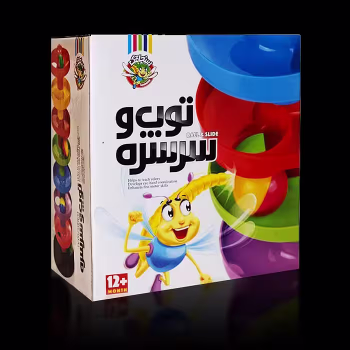 بازی فکری توپ و سرسره 8 طبقه/سنجاقک کد106254