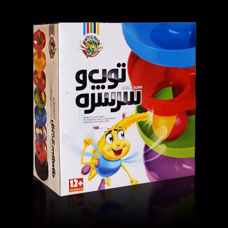 بازی فکری توپ و سرسره 8 طبقه/سنجاقک کد106254