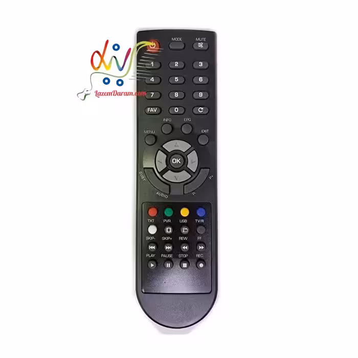 کنترل گیرنده دیجیتال پرو ویژن X10