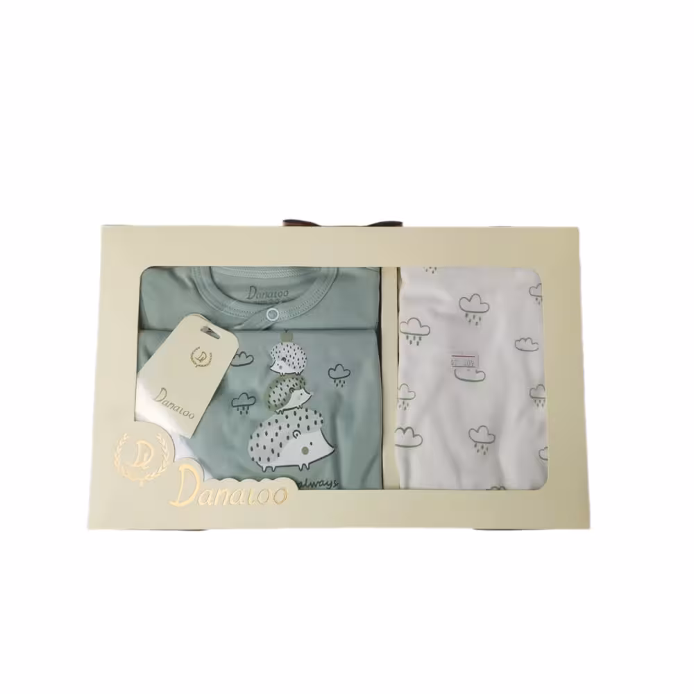 ست لباس نوزادی 5 تکه دانالو Danaloo طرح جوجه تیغی