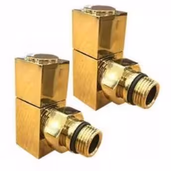 شیر رادیاتور فلت طلایی