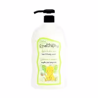 شامپو بچه سر و بدن ناتروفی naturaphy با رایحه سیب و آلوئه ورا حجم 1000میل