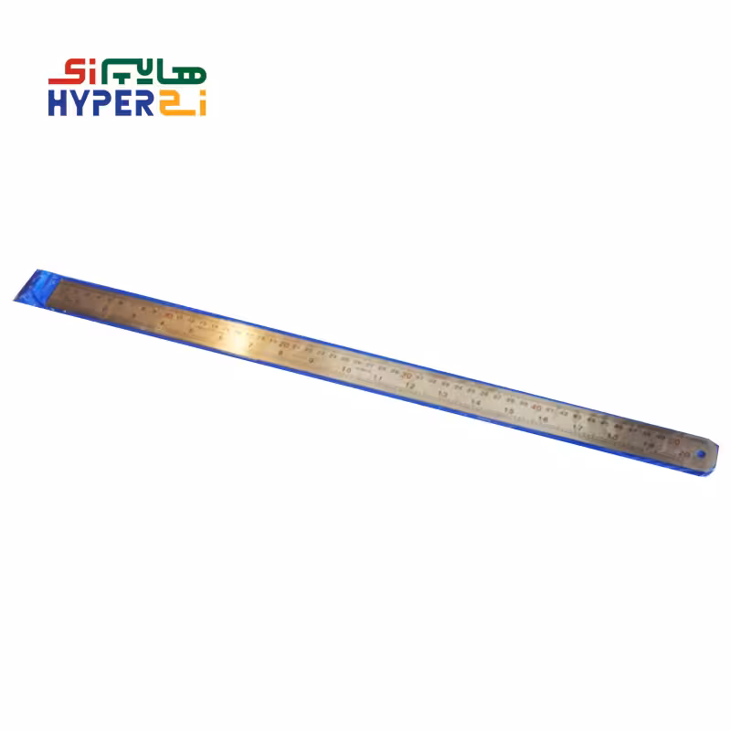 خط کش فلزی ضد زنگ 50cm