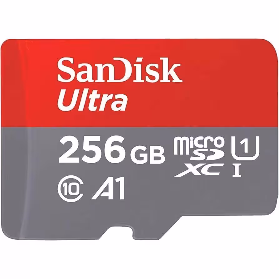 کارت حافظه microSDXC سن دیسک مدل Ultra A1 کلاس 10 استاندارد UHS-I سرعت 150MBps ظرفیت 256 گیگابایت
