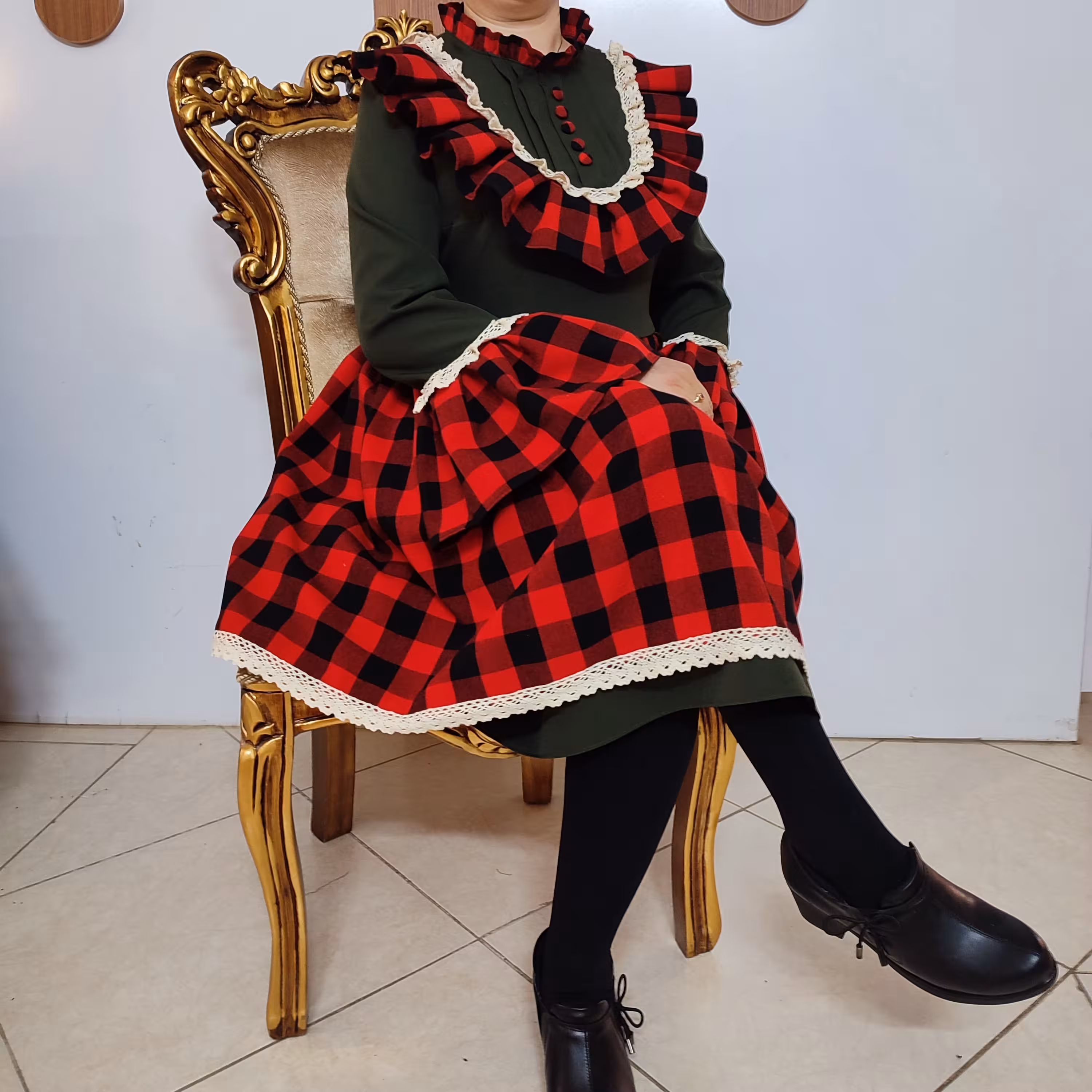 پیراهن زنانه بسیار زیبا غرفه باران تنپوش 