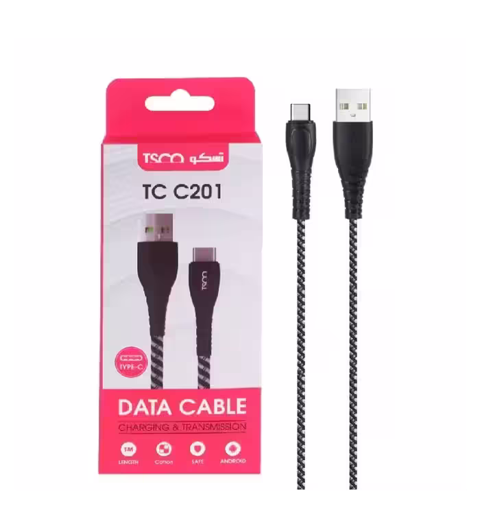 کابل شارژ فست Type-C تسکو مدل TCC 201