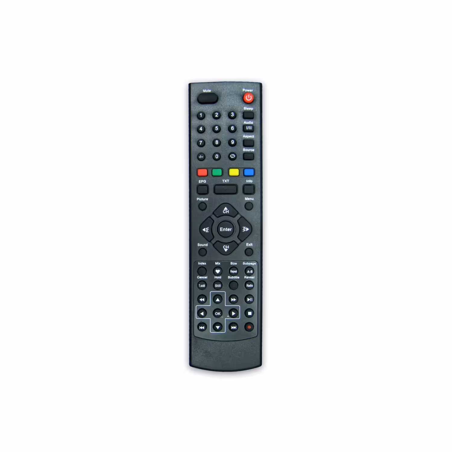 کنترل تلویزیون ال ای دی LED ایکس ویژن xvision مدل 24d40