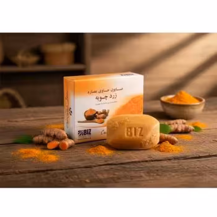 پک 3 عددی صابون دست و صورت زردچوبه ضد التهاب