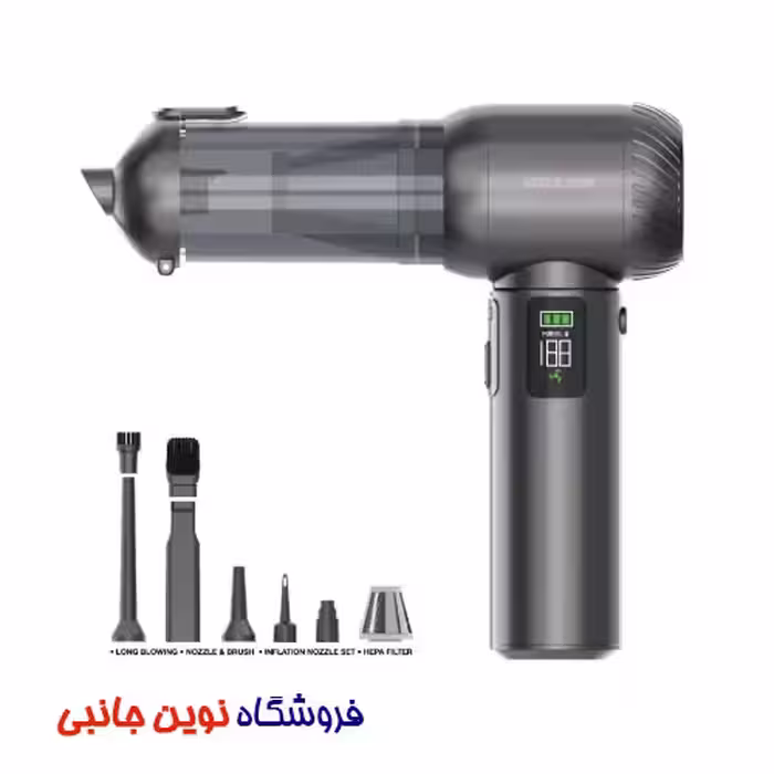 جت فن جارو شارژی حرفه ای گرین لاین مدل GB-286X ا Green Lion Multi-Force – Vacuum, Air Blower, Air Duster (تک / عمده)