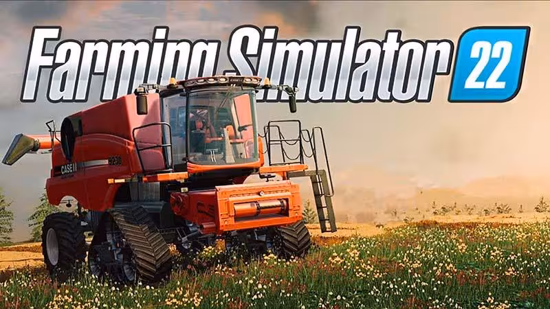 سی دی کی اورجینال بازی Farming Simulator 22