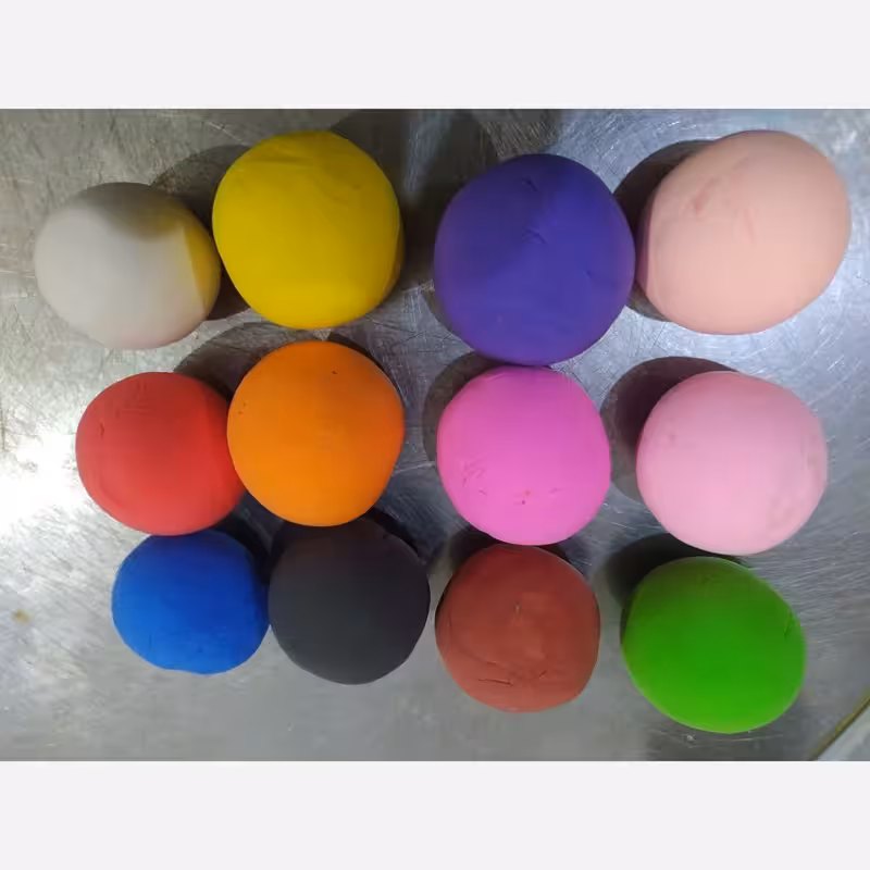 خمیر بازی 12 رنگ جنس با کیفیت خارجی