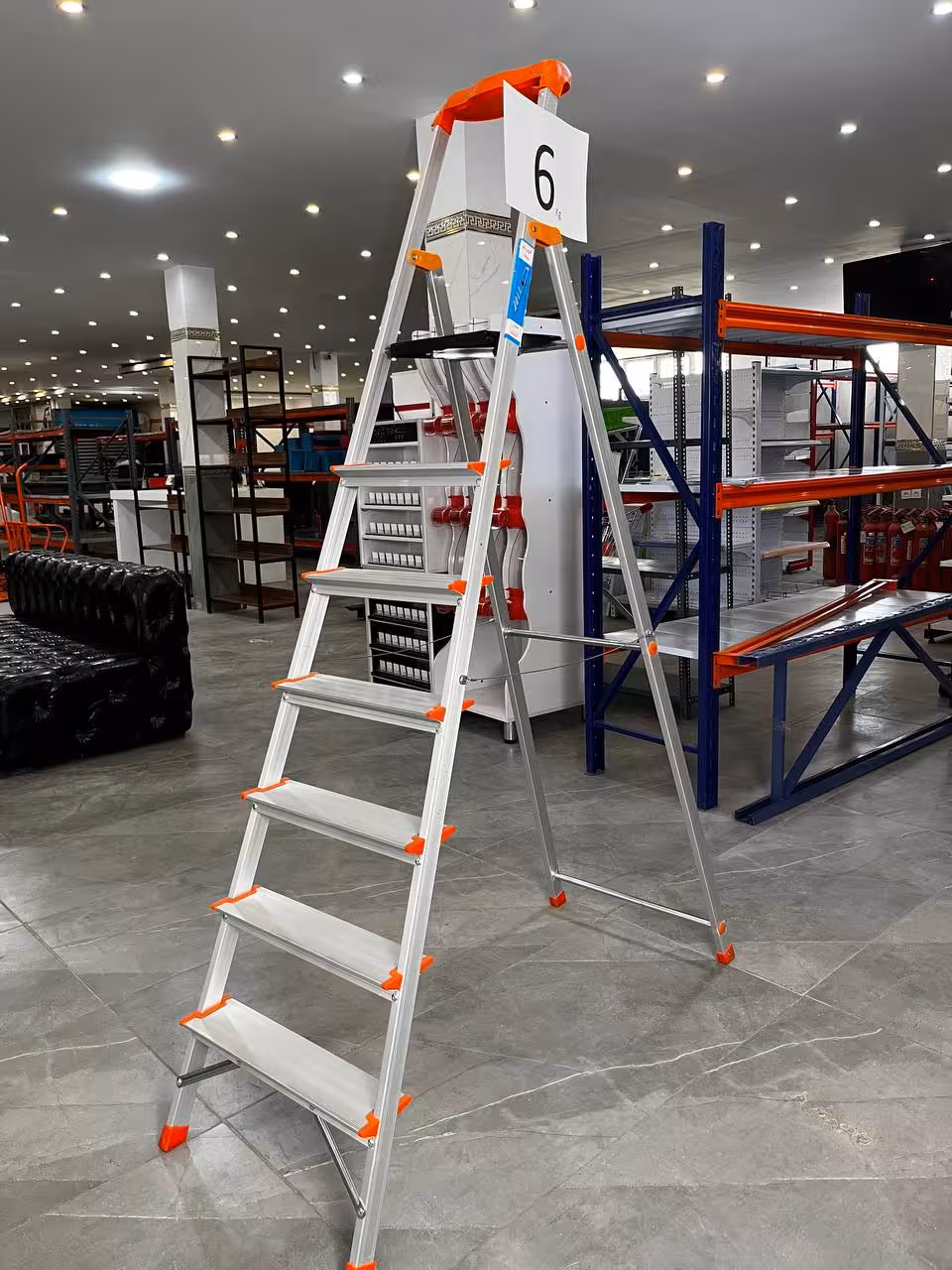 نردبان 7 پله آپادانا 6kg - قفسهبندی وکیلی