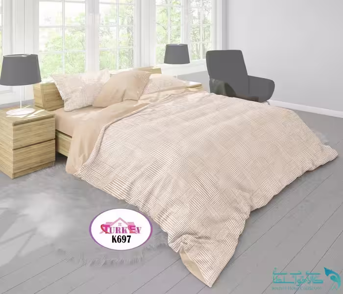 روتختی طرح ایزابلا دونفره برند Turkev کد K697