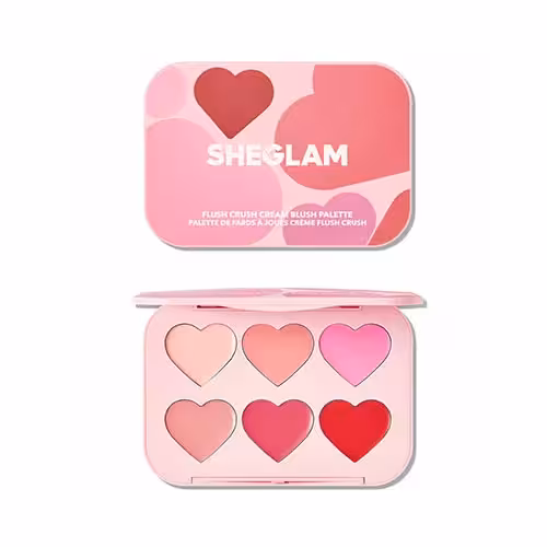 پالت رژگونه قلبی شیگلم مدل Blushing Bouquet