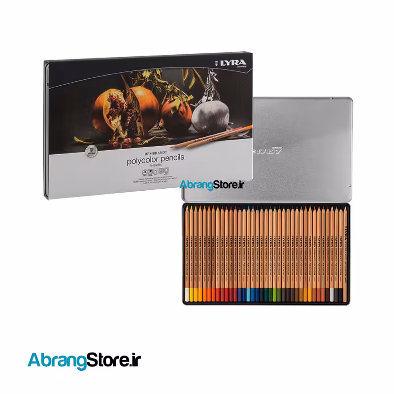 مدادرنگی پلی کالر رامبراند لیرا 36 رنگ |LYRA Rembrandt Polycolor Art Pencils