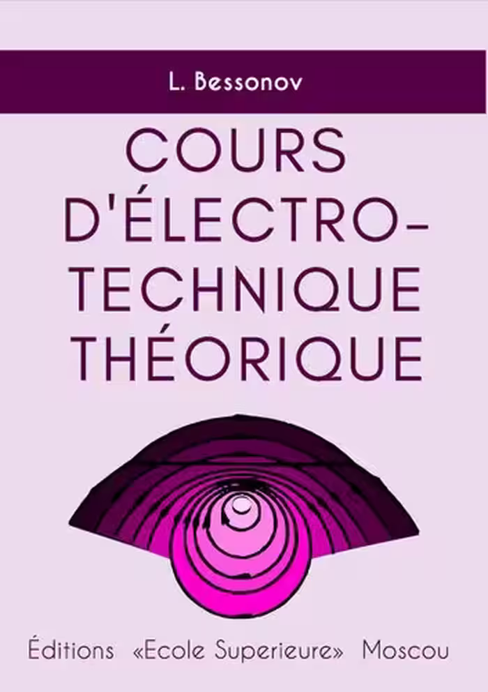 خرید و دانلود نسخه کامل کتاب Cours d'électrotechnique théorique