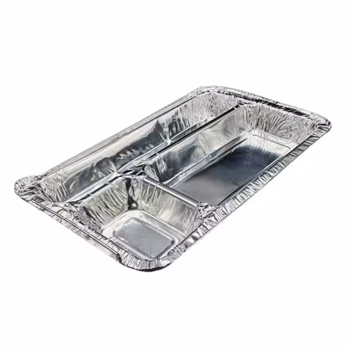 ظرف آلومینیوم 123 ویژه با درب 500 عددی