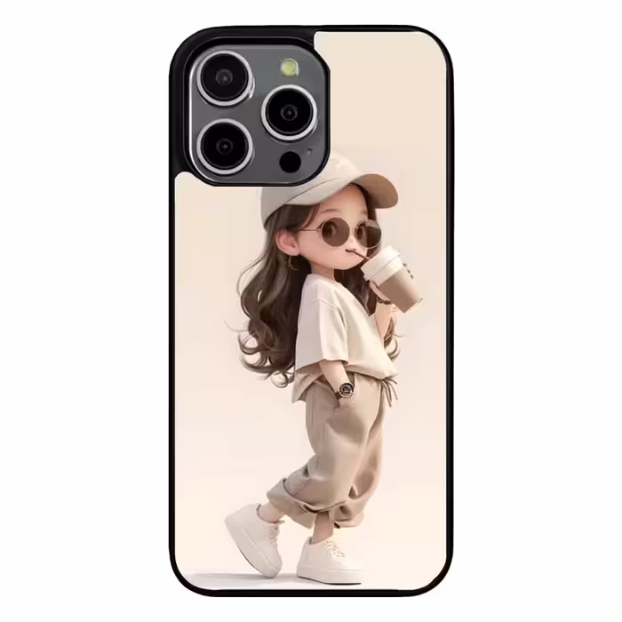 کاور مدل دخترک کد 3 مناسب برای گوشی موبایل اپل iPhone 15 Pro Max