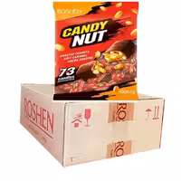 شکلات کندی نات روشن بسته 1 کیلویی کارتن 6 عددی(فروش عمده)