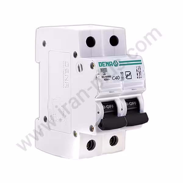 فیوز مینیاتوری دوپل 40 آمپر دناالکتریک مدل C40-6KA