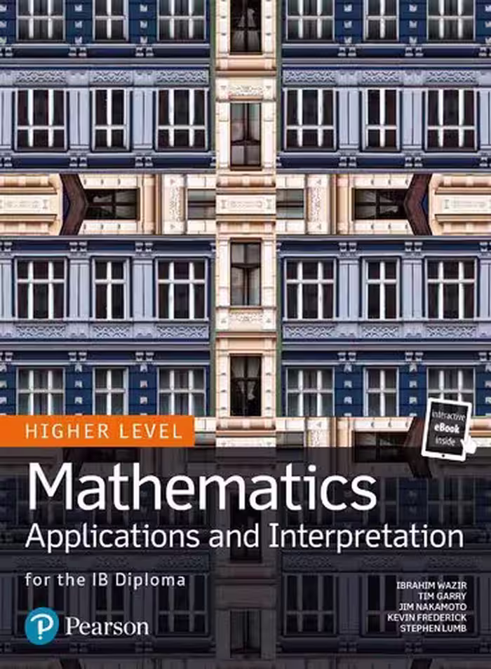 خرید و دانلود نسخه کامل کتاب Mathematics Applications and Interpretation for the IB Diploma Higher Level