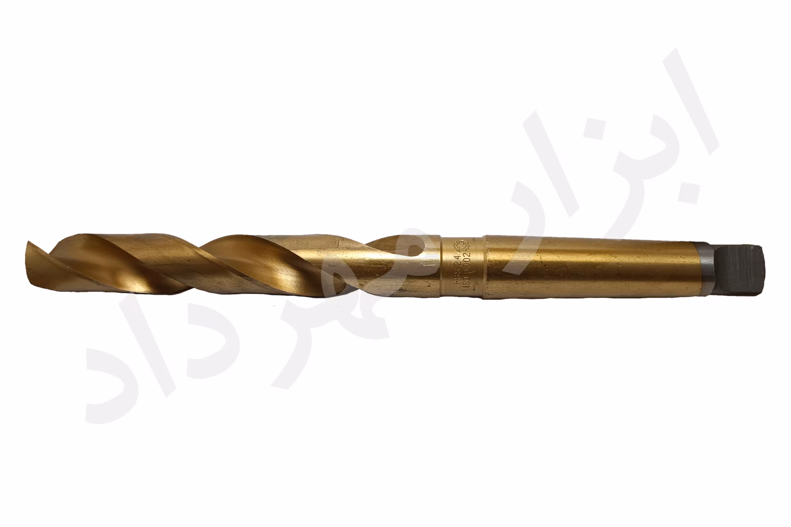 مته ته کونیک قطر 24 میلی متر مورس 3 TG چین روکش تیتانیوم (طلایی)