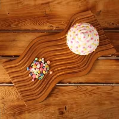 تخت سرو شیاردار منحنی