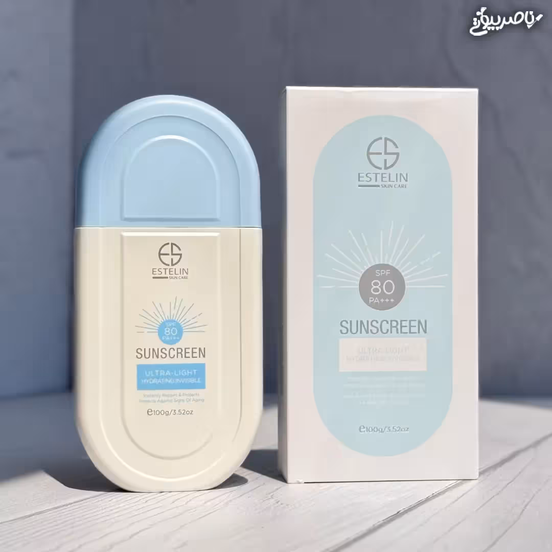ضدآفتاب بی رنگ استلین Estelin SPF 80