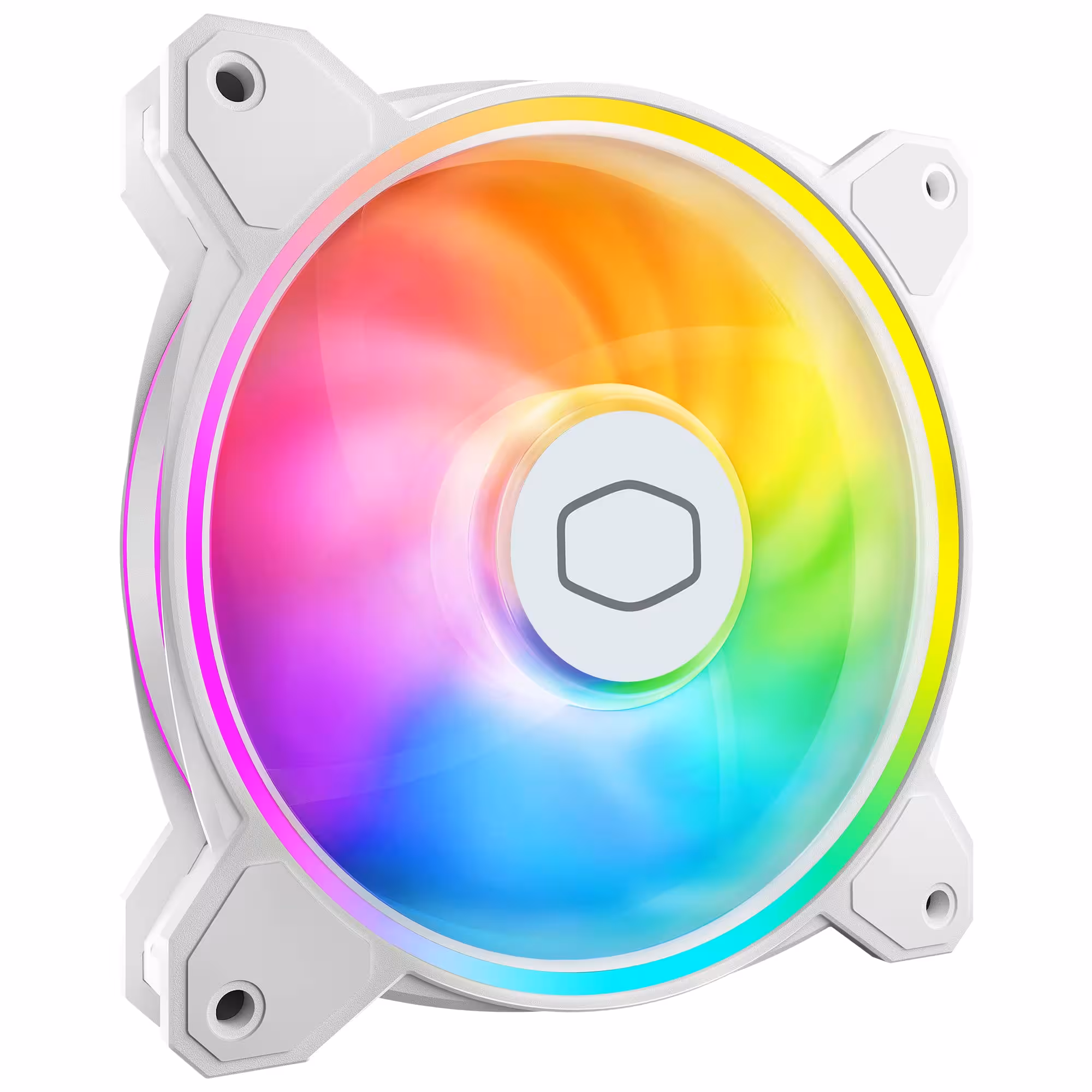 فن کیس کولرمستر MasterFan MF120 HALO² White Edition