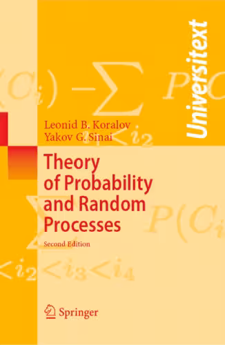 خرید و دانلود نسخه کامل کتاب Theory of probability and random processes