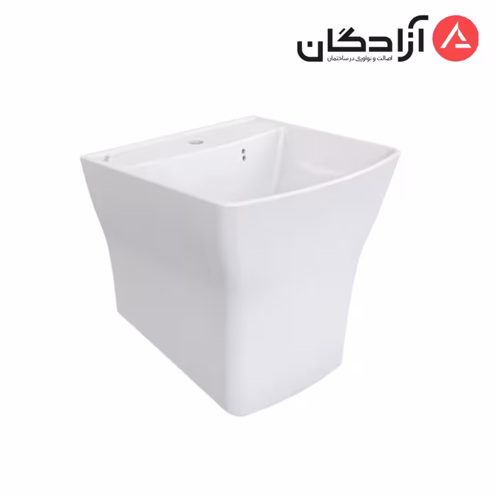 روشویی دیواری چینی کرد مدل نیم پایه ورونیا