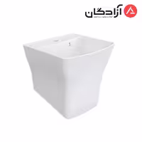 روشویی دیواری چینی کرد مدل نیم پایه ورونیا