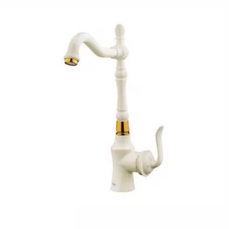 شیر ظرفشویی مدل لیار سفید طلایی دارای 5 سال گارانتی ارسال به سراسر ایران