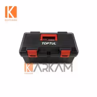 جعبه ابزار پلاستیکی مشکی TBAE0301 تاپ تول