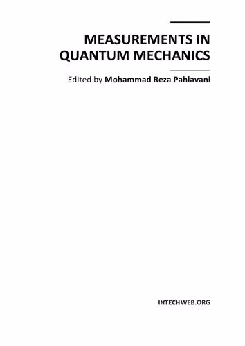 خرید و دانلود نسخه کامل کتاب Measurements in Quantum Mechanics