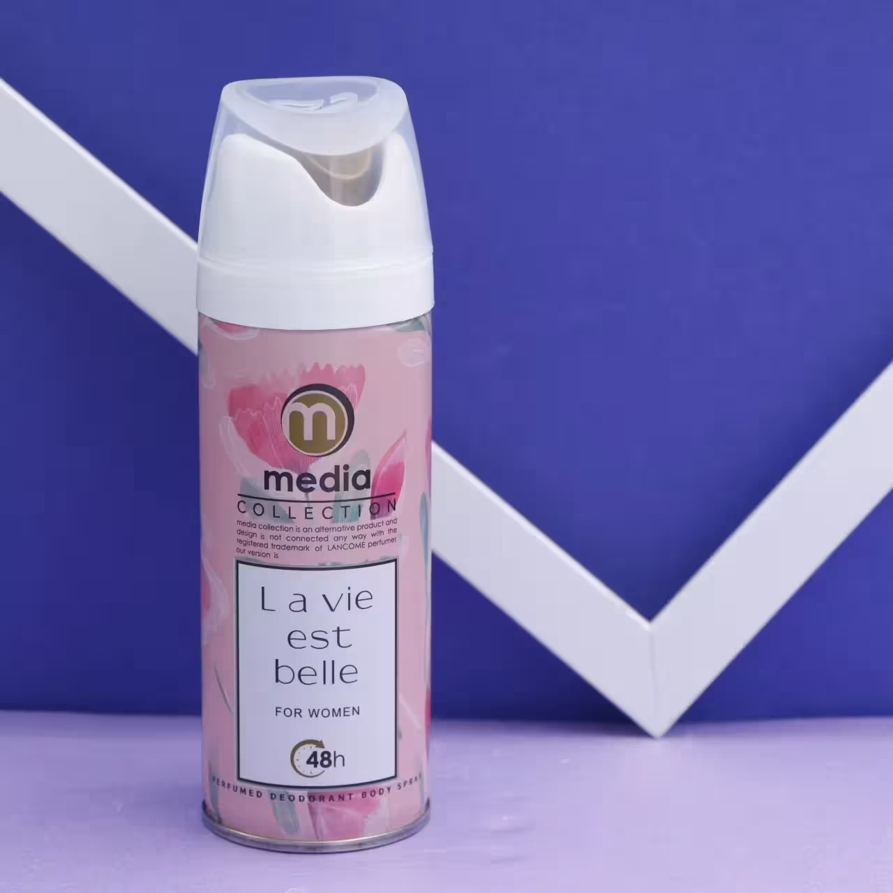 عمده فروشی اسپری زنانه media La vie est belle خوشبو کننده بدن مدیا 200میل 90366