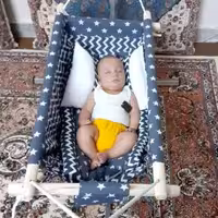 گهواره سنتی .ننو.بانوج.برای کولیک.ضدرفلاکس.ضد کولیک.سیسمونی