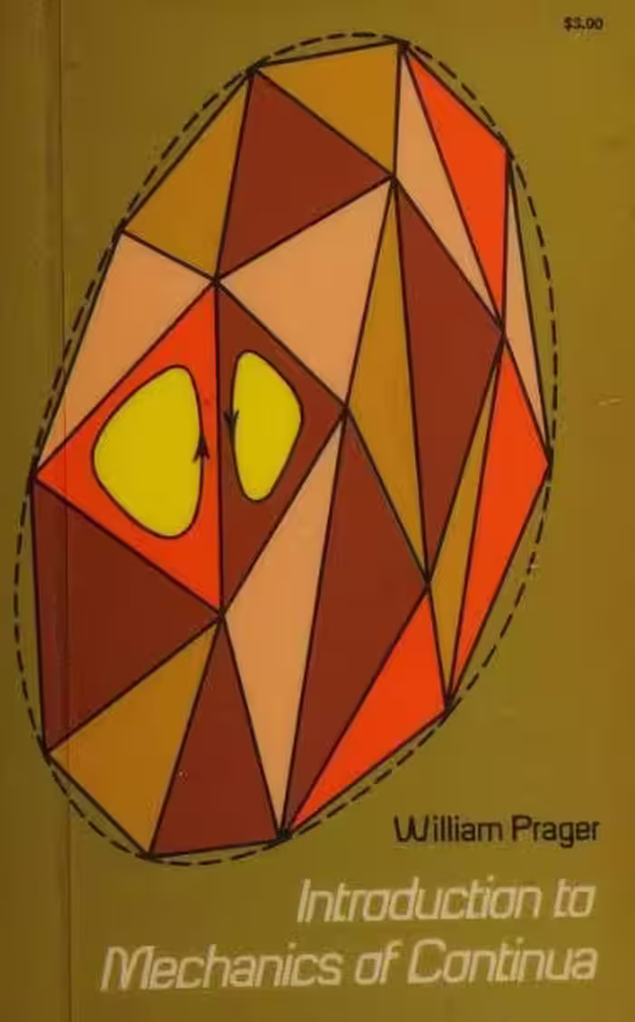 خرید و دانلود نسخه کامل کتاب Introduction to mechanics of continua BY Prager - Pdf