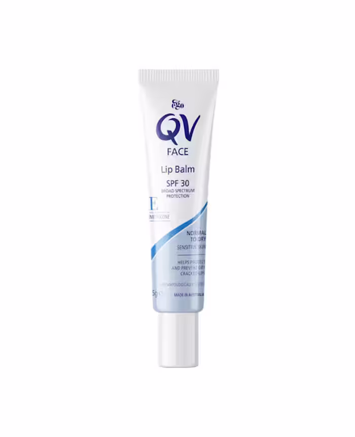 بالم لب spf30 کیووی QV حجم 15 گرم