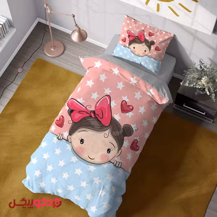 روتختی سه بعدی طرح دختر عروسکی  BD1236