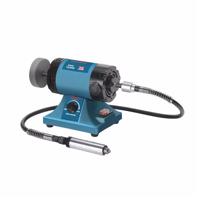 پولیش رومیزی رونیکس به همراه سه نظام و خرطومی 1300 وات مدل 3590