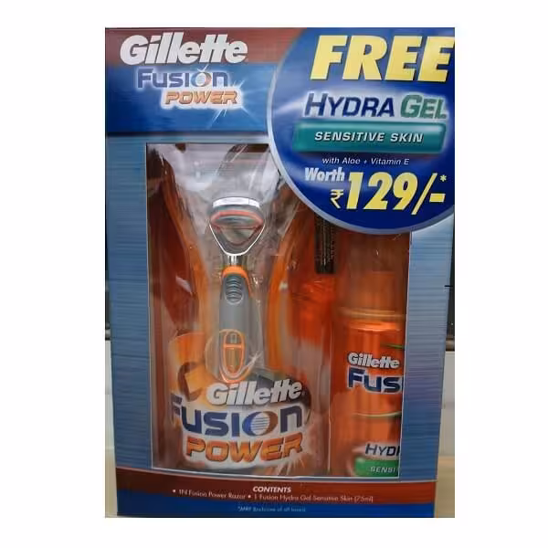 ست فیوژن پاور با ژل ژیلت