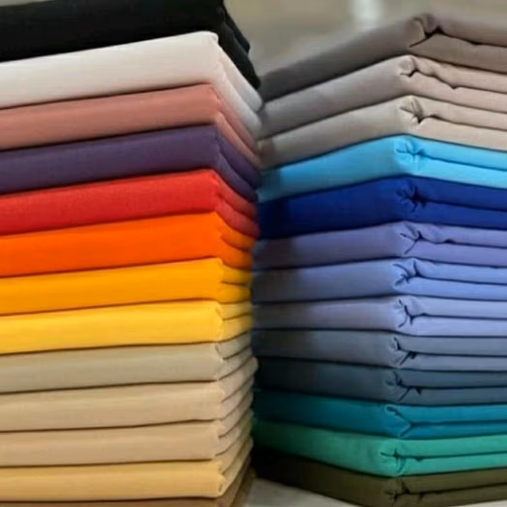 پارچه  کتان و کجرا در 80 رنگ متنوع و زیبا         