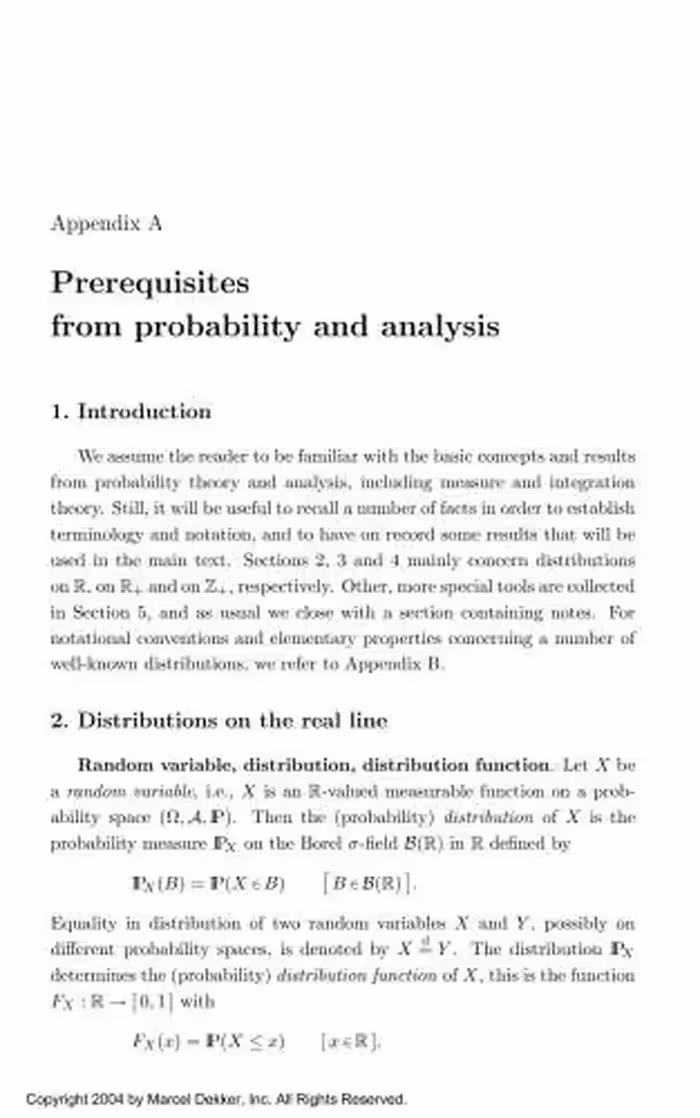 خرید و دانلود نسخه کامل کتاب Infinite Divisibility of Probability Distributions on the Real Line